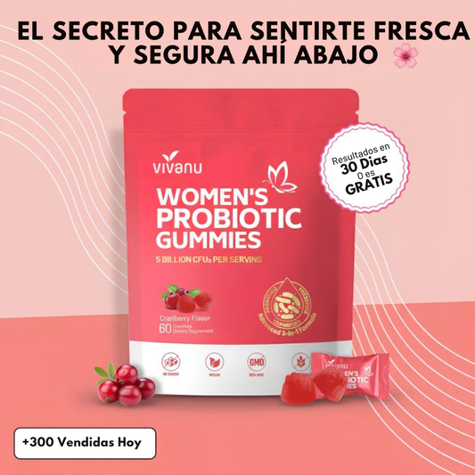 Vivanu: Gomitas Probioticas para mujer